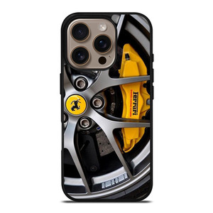 FERRARI WHEEL LOGO ICON iPhone 16 Pro Case Cover FERRARI WHEEL LOGO ICON iPhone 16 Pro Case Cover