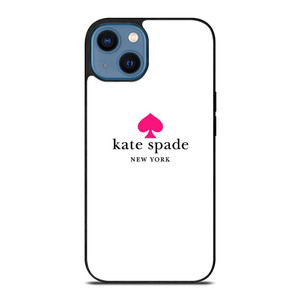 KATE SPADE NEW YORK LOGO PINK ICON iPhone 14 Case Cover