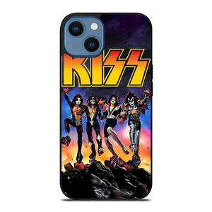 KISS BAND ROCK AND ROLL iPhone 14 Case Cover