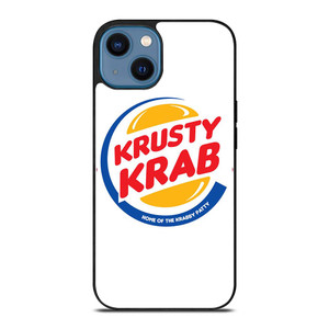KRUSTY CRAB LOGO SPONGE BOB iPhone 14 Case Cover KRUSTY CRAB LOGO SPONGE BOB iPhone 14 Case Cover