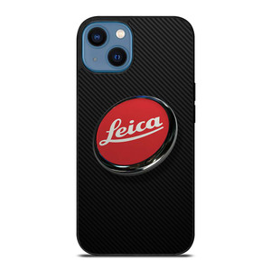 LEICA CAMERA LOGO CARBON iPhone 14 Case Cover