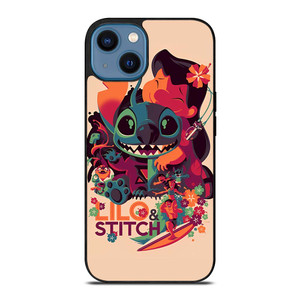 LILO AND STITCH DISNEY ART iPhone 14 Case Cover