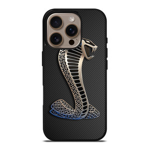FORD COBRA LOGO CARBON iPhone 16 Pro Case Cover FORD COBRA LOGO CARBON iPhone 16 Pro Case Cover
