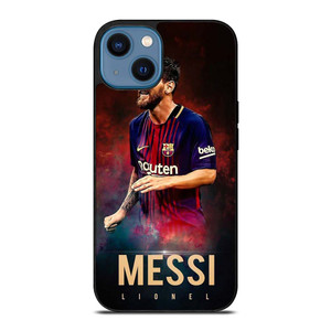 LIONEL MESSI BARCELONA 3 iPhone 14 Case Cover