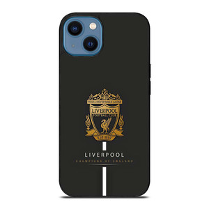 LIVERPOOL FC CHAMPIONS OF ENGLAND iPhone 14 Case Cover