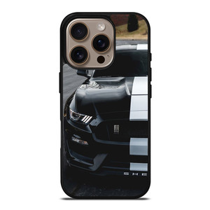 FORD MUSTANG SHELBY BLACK iPhone 16 Pro Case Cover