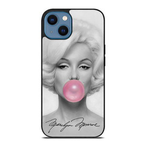 MARILYN MONROE PINK BUBBLEGUM iPhone 14 Case Cover