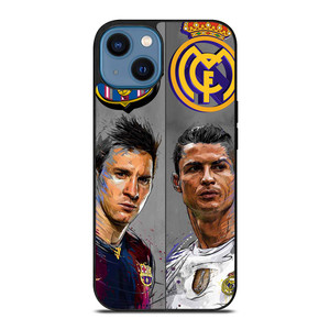 MESSI RONALDO iPhone 14 Case Cover