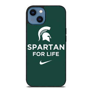 MICHIGAN STATE SPARTAN FOR LIFE iPhone 14 Case Cover