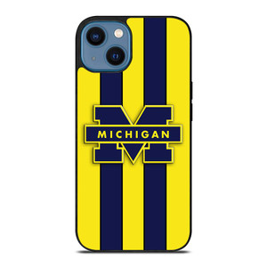 MICHIGAN WOLVERINES SYMBOL iPhone 14 Case Cover