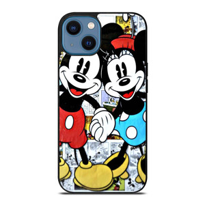 MICKEY AND MINNIE MOUSE DISNEY COMIC iPhone 14 Case Cover