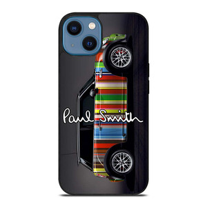 MINI COOPER CAR PAUL SMITH PATTERN iPhone 14 Case Cover
