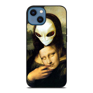 MONA LISA ALIEN iPhone 14 Case Cover