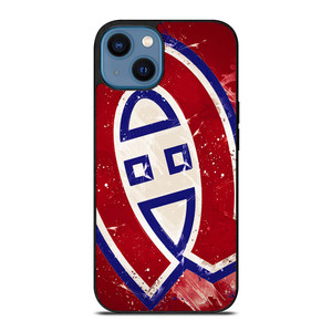 MONTREAL CANADIENS NHL SPLASH LOGO iPhone 14 Case Cover