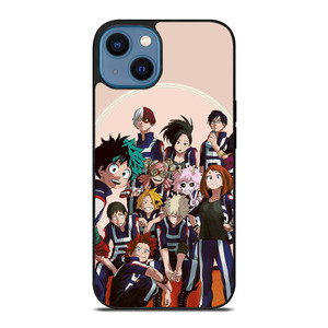 MY HERO ACADEMIA ANIME CHARACTER iPhone 14 Case Cover