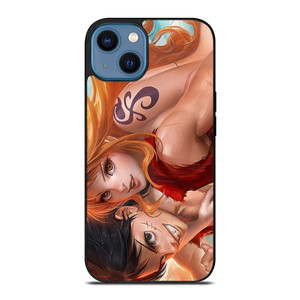 NAMI AND LUFFY ONE PIECE ROMANCE iPhone 14 Case Cover