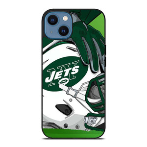 NEW YORK JETS HELMET LOGO iPhone 14 Case Cover
