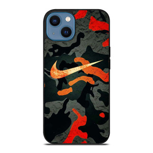 NIKE COLORFUL CAMO iPhone 14 Case Cover