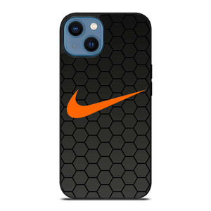 NIKE SWOOSH HEXAGONAL iPhone 14 Case Cover