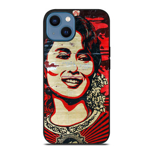 OBEY AUNG SAN SUU KYI iPhone 14 Case Cover