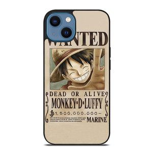 ONE PIECE MONKEY D LUFFY WANTED iPhone 14 Case Cover