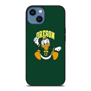 OREGON DUCKS LOGO DONALD DUCKS FOOTBALL ICON iPhone 14 Case Cover