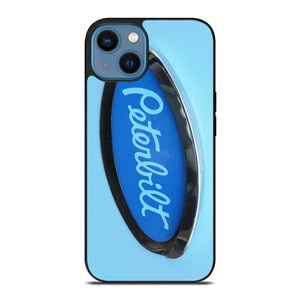PETERBILT BLUE EMBLEM iPhone 14 Case Cover PETERBILT BLUE EMBLEM iPhone 14 Case Cover