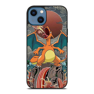 POKEMON POCKET MONSTERS CHARIZAR ART iPhone 14 Case Cover