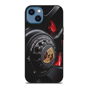 PORSCHE WHEEL LOGO ICON iPhone 14 Case Cover