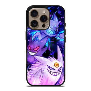 GENGAR SINISTER POKEMON iPhone 16 Pro Case Cover GENGAR SINISTER POKEMON iPhone 16 Pro Case Cover