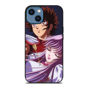 SAINT SEIYA AND PRINCESS iPhone 14 Case Cover