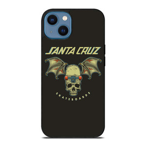 SANTA CRUZ SKATEBOARDS SKULL iPhone 14 Case Cover