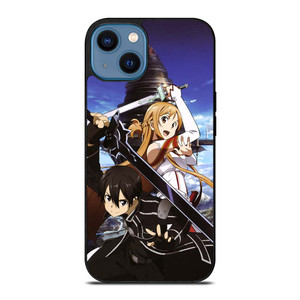 SAO SWORD ART ONLINE KIRITO AND ASUNA iPhone 14 Case Cover
