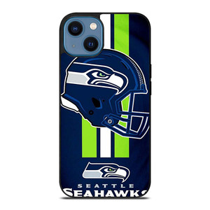 SEATTLE SEAHAWKS LOGO HELMET iPhone 14 Case Cover