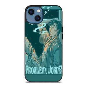 SHERLOCK HOLMES PROBLEM JOHN iPhone 14 Case Cover