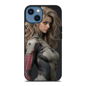 SPIDER GIRL MARVEL COMICS CARTOON SEXY iPhone 14 Case Cover
