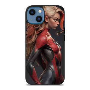 SPIDER GIRL SEXY CARTOON MARVEL COMICS iPhone 14 Case Cover