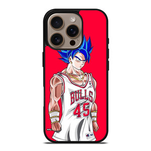 GOKU CHICAGO BULLS DRAGON BALL iPhone 16 Pro Case Cover