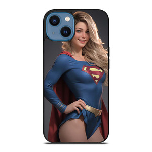 SUPERGIRL DC SUPERHERO SEXY iPhone 14 Case Cover