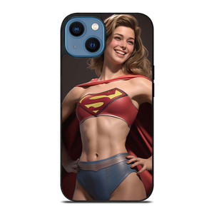 SUPERGIRL SEXY DC SUPERHERO iPhone 14 Case Cover