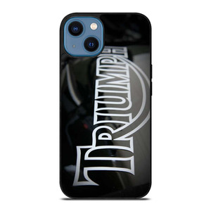 TRIUMPH MOTORCYCLE EMBLEM iPhone 14 Case Cover