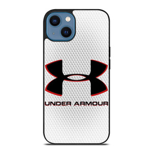 UNDER ARMOUR LOGO WHITE ICON iPhone 14 Case Cover