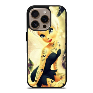 GOTHIC TINKERBELL TATTOO DISNEY iPhone 16 Pro Case Cover