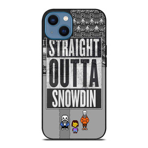 UNDERTALE STRAIGHT OUTTA SNOWDIN iPhone 14 Case Cover