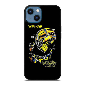 VALENTINO ROSSI THE DOCTOR 46 SIGNATURE iPhone 14 Case Cover VALENTINO ROSSI THE DOCTOR 46 SIGNATURE iPhone 14 Case Cover