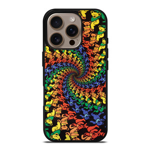 GRATEFUL DEAD DANCING BEARS iPhone 16 Pro Case Cover GRATEFUL DEAD DANCING BEARS iPhone 16 Pro Case Cover