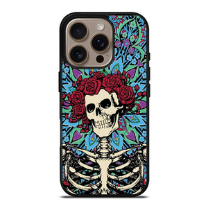 GRATEFUL DEAD SKULL AND ROSE 2 iPhone 16 Pro Case Cover