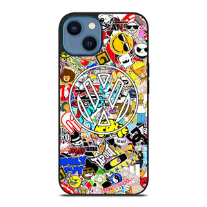 VW STICKER BOMB iPhone 14 Case Cover