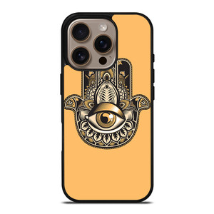 HAMSA EVIL EYE HAND OF FATIMA iPhone 16 Pro Case Cover