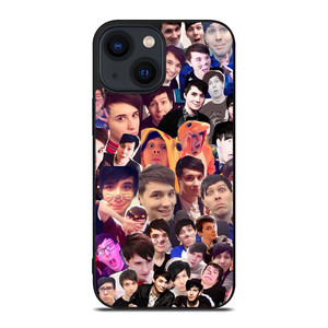 DAN AND PHIL COLLAGE iPhone 14 Plus Case Cover
